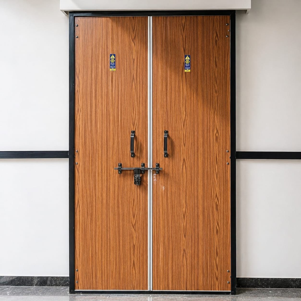 Yogi Bison Lam Door with MS frame ( Ready to install )
